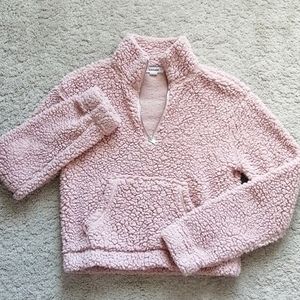 Garage teddy bear crop sweater